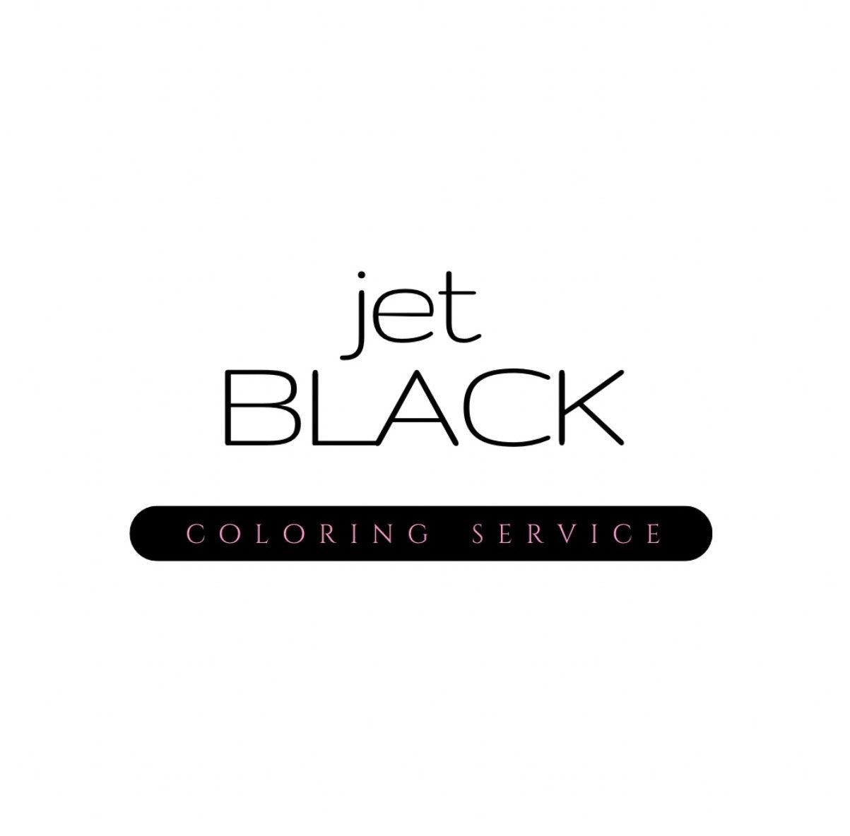 Jet Black Coloring Service